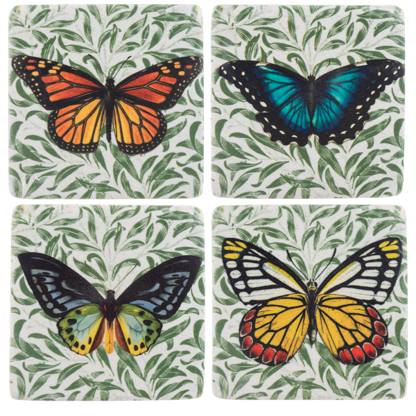 Butterfly Coaster (4 pc. set)