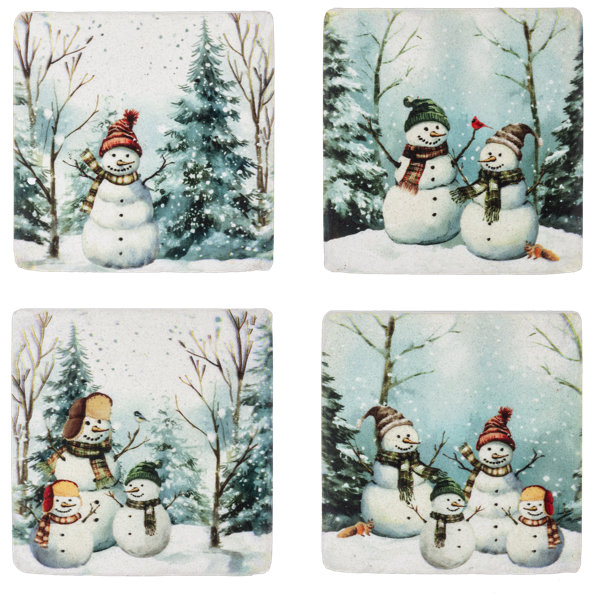 Snowman Coaster (4 pc. set)
