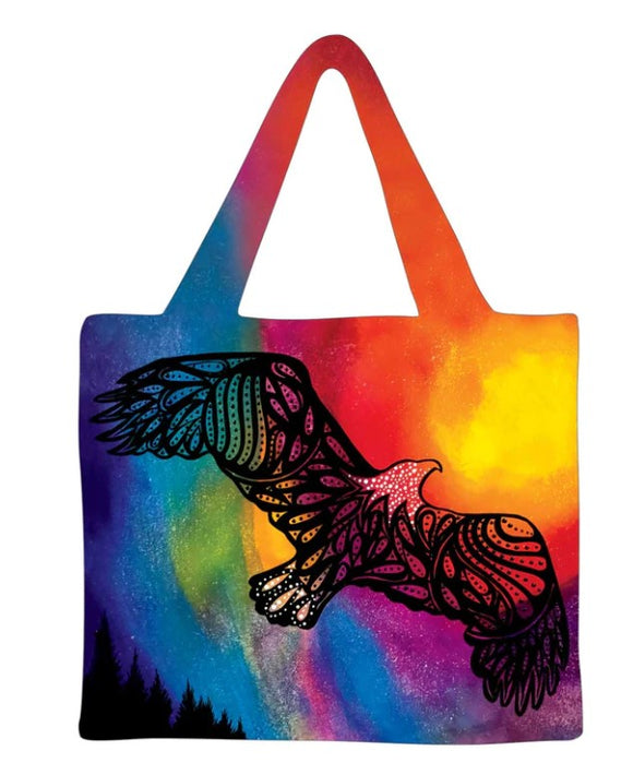Sunset Eagle Shopping Bag