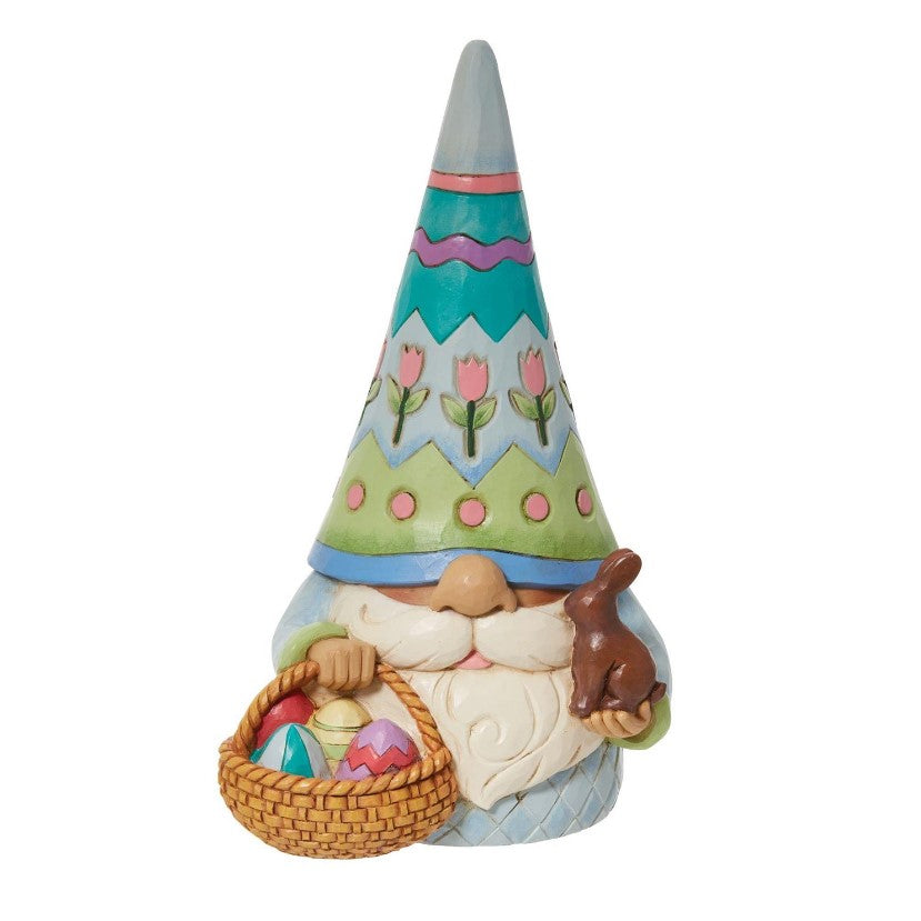 Jim Shore Easter Gnome with Basket of Eggs