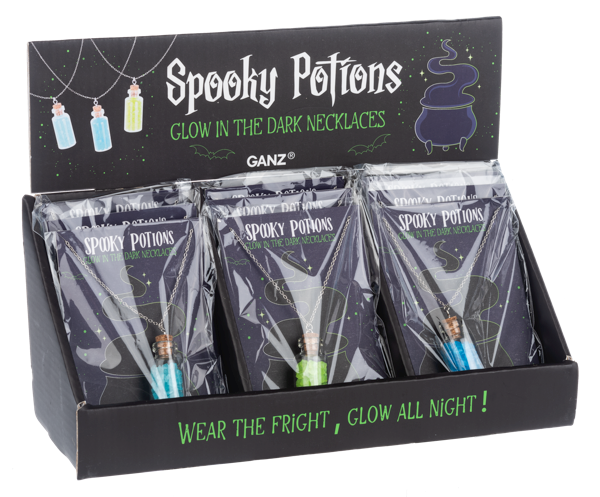 Glow in the Dark Bottle Necklace