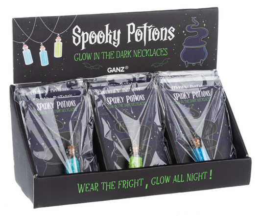 Glow in the Dark Bottle Necklace