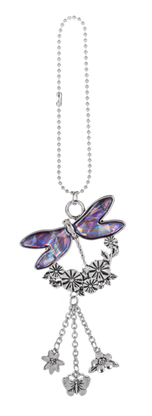 Holographic Car Charm - Dragonfly