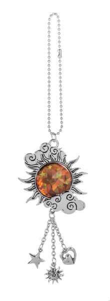 Holographic Car Charm - Sun