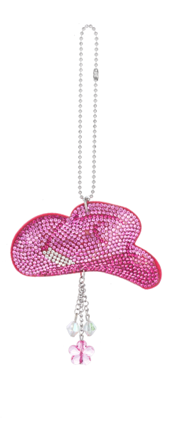 Car Charm - Cowgirl Hat