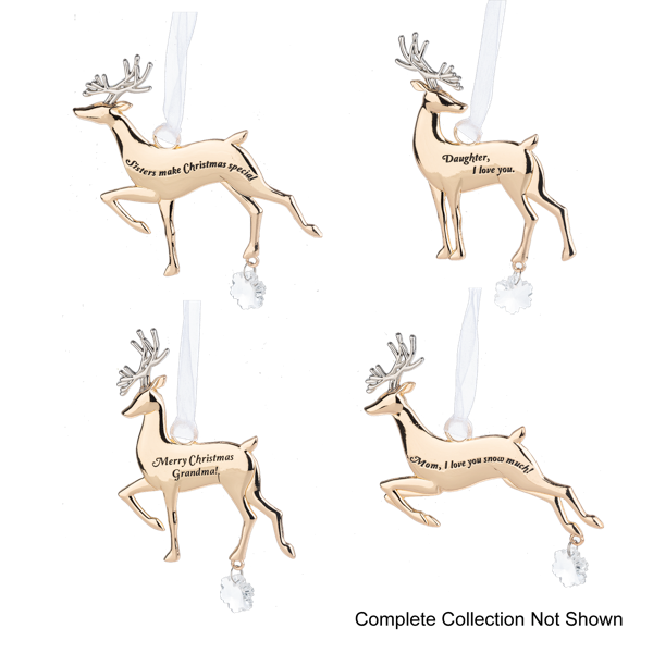 Oh deer, Christmas is here! Ornaments