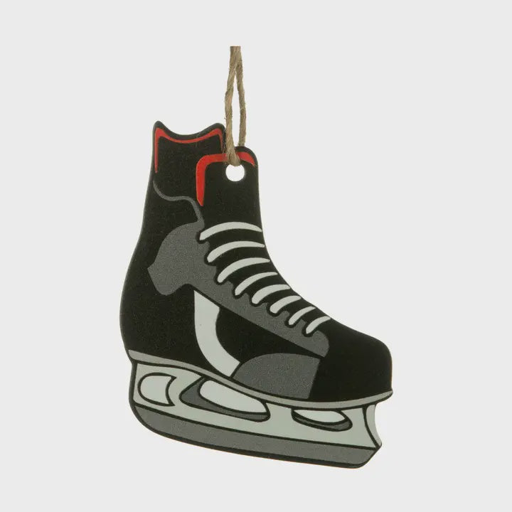 3.5" Metal Hockey Skate Ornament