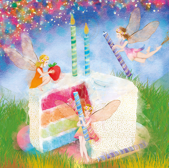 Fairy & Cake Card