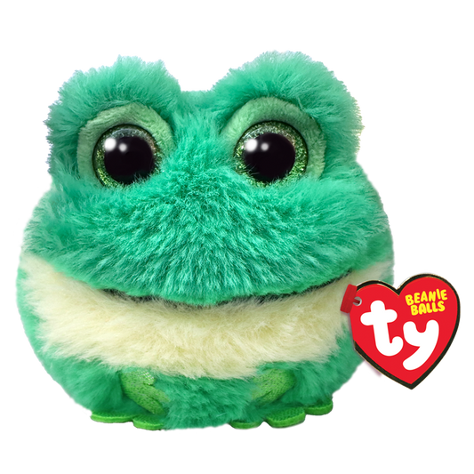 TY Plushie-Gilly Frog Beanie Balls