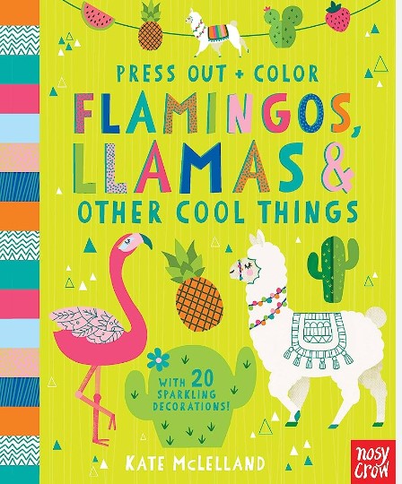 Flamingos and Llamas Book