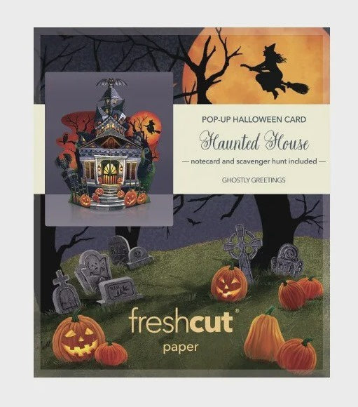 Haunted House Mini Pop-Up Card