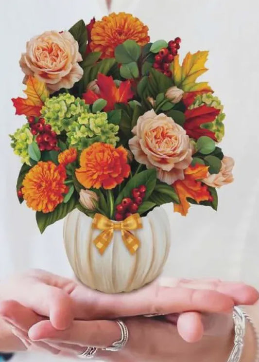 Pumpkin Spice Mini Pop-Up Card
