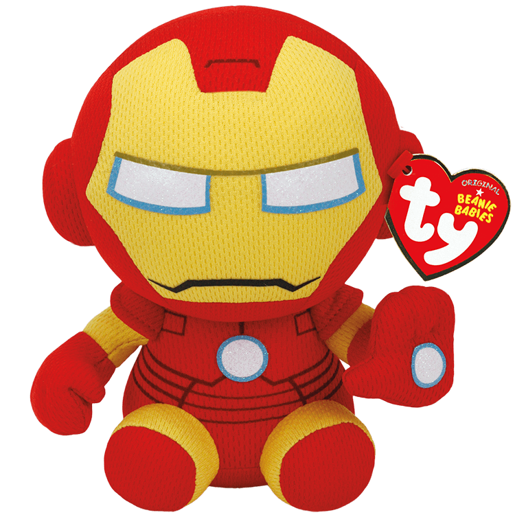 Iron Man Marvel Beanie Babies