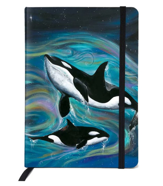 Killer Whales - Lined Journal