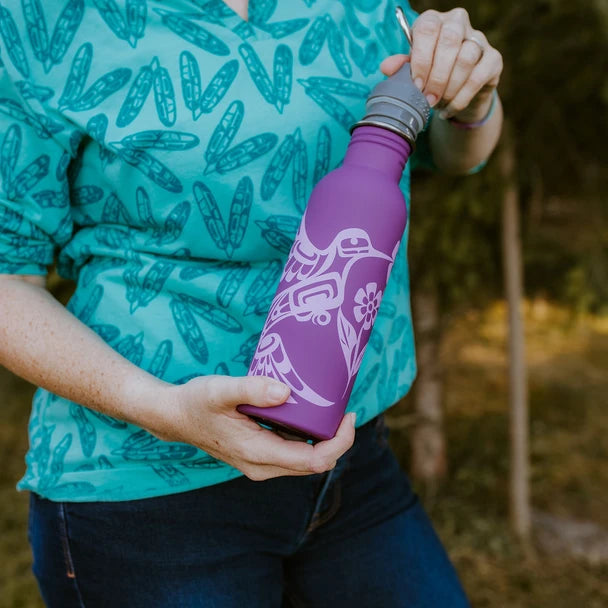 Water Bottle - Hummingbird