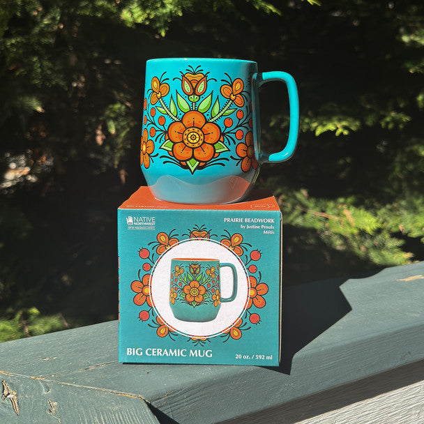Big Ceramic Mug (20oz) - Prairie Beadwork