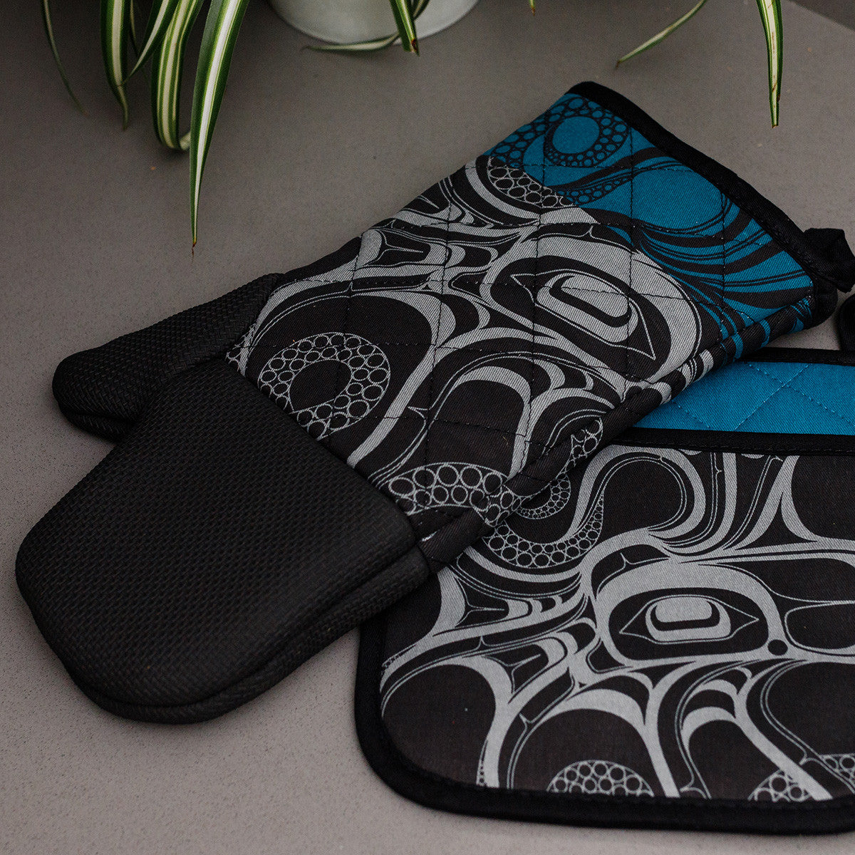 Oven Mitt - Octopus