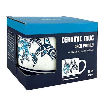 Ceramic Mug - Orca Family