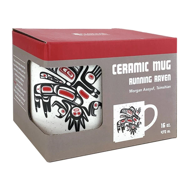 Ceramic Mug - Running Raven
