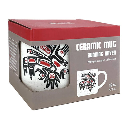 Ceramic Mug - Running Raven
