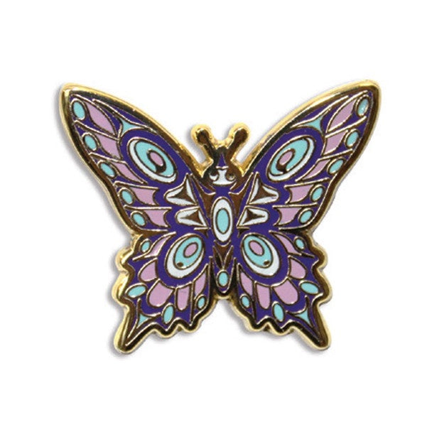Enamel Pin - Butterfly – Basketique