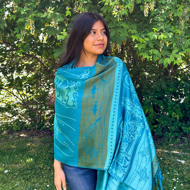 Shawl - All My Relatives (Indinawemaaganidag)