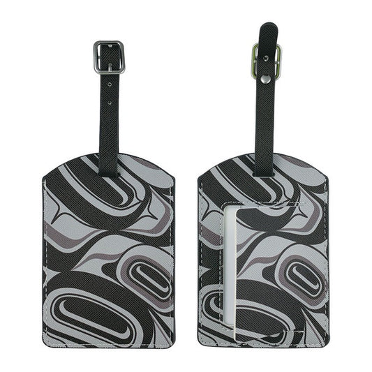 Eagle (Black/Grey) Luggage Tag