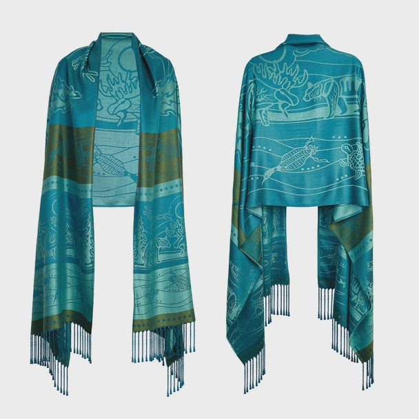Shawl - All My Relatives (Indinawemaaganidag)