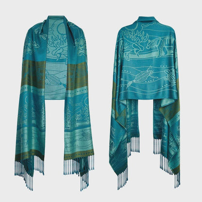 Shawl - All My Relatives (Indinawemaaganidag)