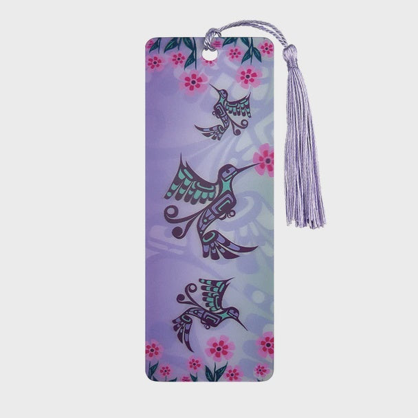 3D Lenticular Bookmark - Hummingbird