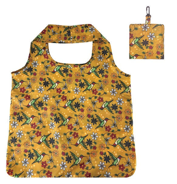 Foldable Shopping Bag - Hummingbird (Nenookaasi)