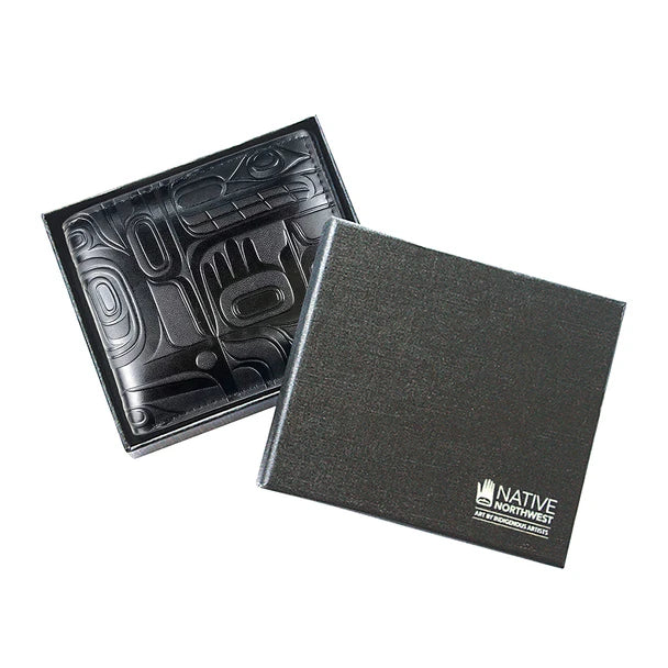 Leather Embossed Wallet - Tradition