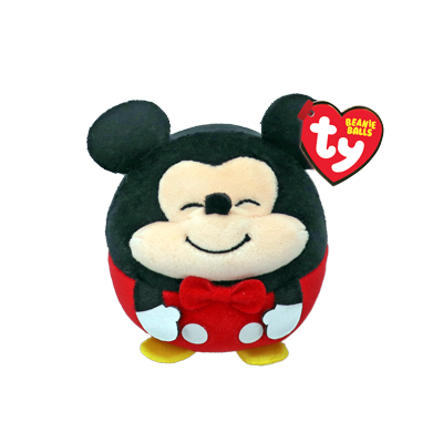 Ty Plush Mickey Mouse Beanie Balls