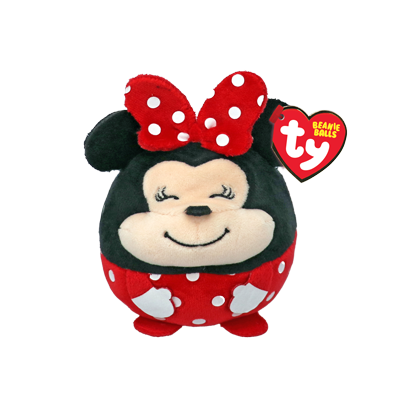 TY Minnie Mouse Beanie Balls