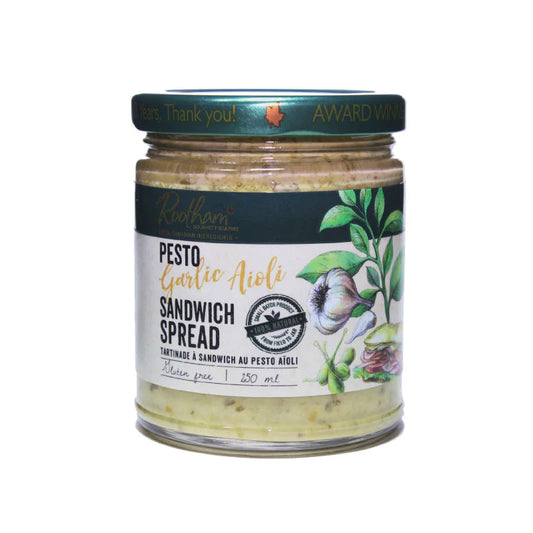 Rootham - Pesto Garlic Aioli Sandwich Spread 250 ml