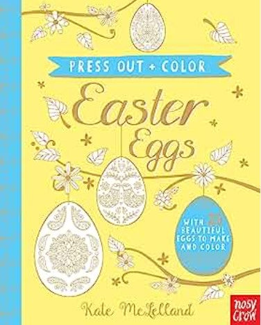 Press and Color Easter Eggs Book