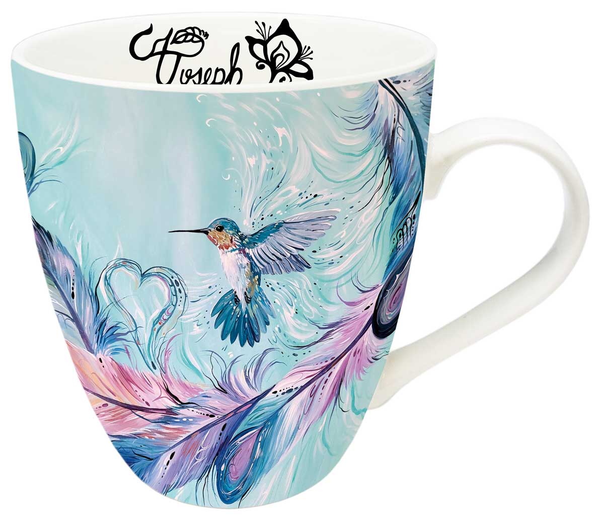 Hummingbird Feathers Mug