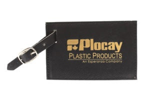 Black Luggage Tag