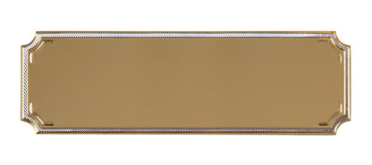 Notched Plaque - 2" x 5/8" (Engraving included)