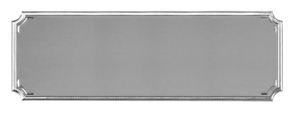 Notched Engraving Plaque - 3" x 1" (Engraving included)