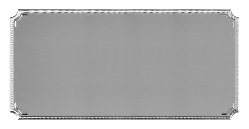 Notched Plaque - 3 1/8" x 1.5" (Engraving included)