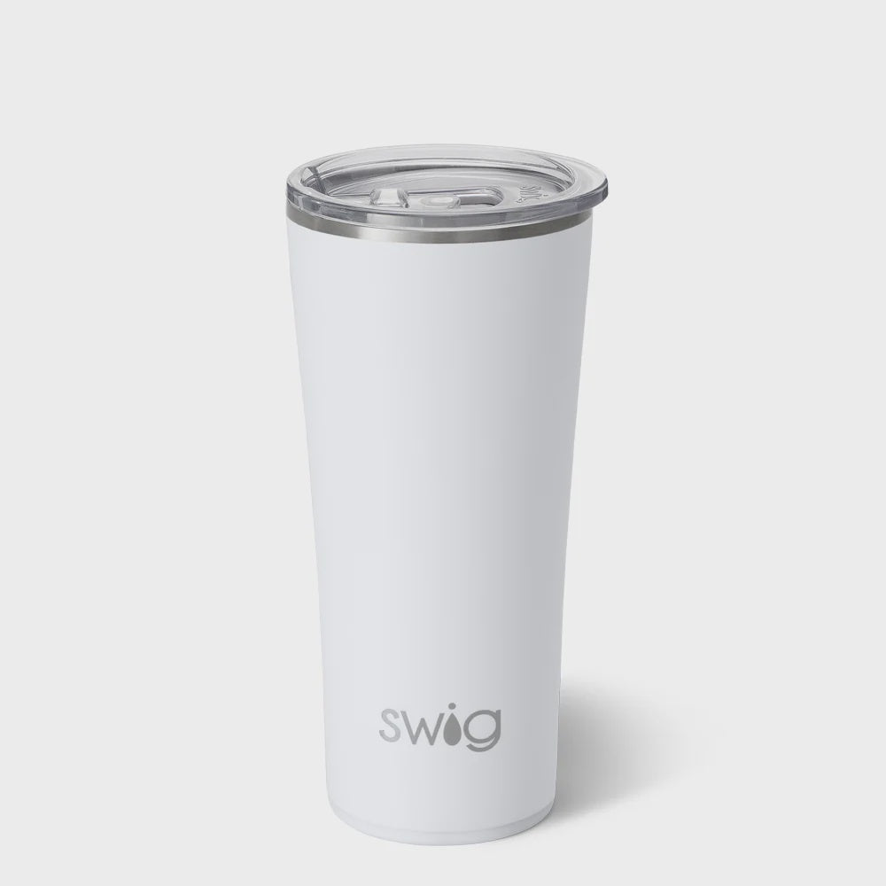 Swig White Tumbler 22oz