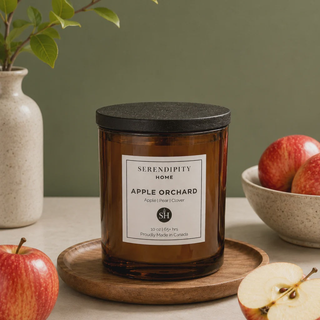 The Orchard candle 10 oz- Serendipity Home Fall Collection