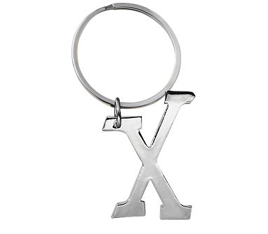 Initially Yours Key Ring X