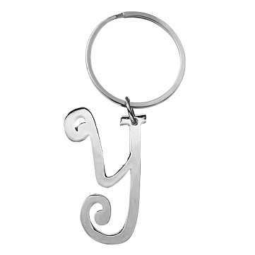 Initially Yours Key Ring Y