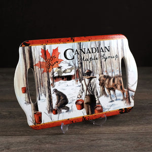 Canadian Maple Syrup Cheese Board 7x11"