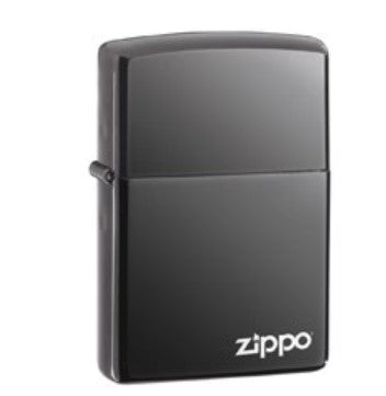 Black Ice Lighter with Zippo Logo