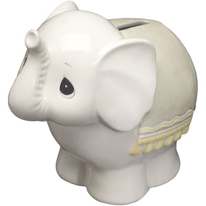 Precious Moments Elephant Bank, Ceramic