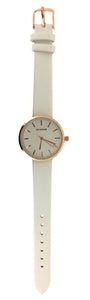 White and Rose Gold Watch