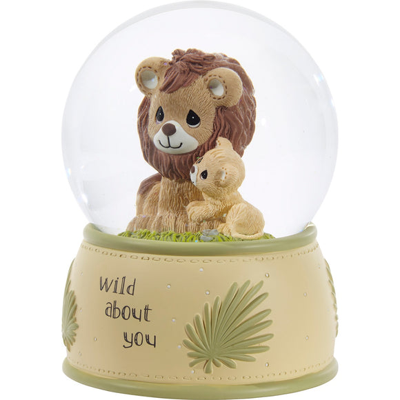 Precious Moments Wild About You Musical Snow Globe